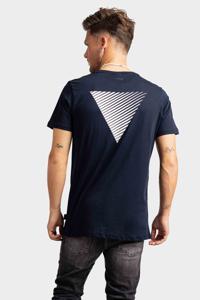 Purewhite Essential Logo T-Shirt Heren Navy - Maat S - Kleur: Donkerblauw | Soccerfanshop