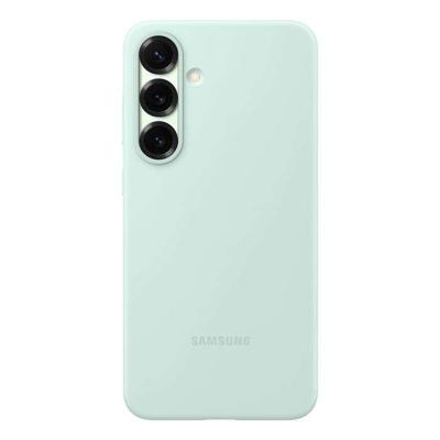 Galaxy S25+ Siliconen Hoesje Watergroen