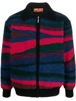 Missoni veste en polaire à fermeture zippée - Noir