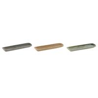 Houder Home ESPRIT Keramiek 5,8 x 1,5 x 21,8 cm (3 Stuks)