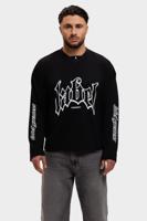 Label Garment Jersey Longsleeve Heren Zwart - Maat M - Kleur: Zwart | Soccerfanshop