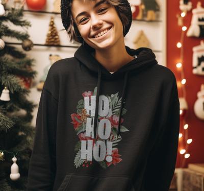 Kersttrui Ho ho ho tekst