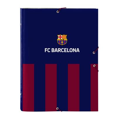 Organiser Map F.C. Barcelona 24/25 Kastanjebruin Marineblauw A4 26 x 33.5 x 4 cm