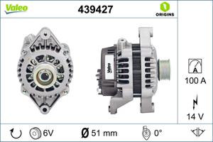 Valeo Alternator/Dynamo 439427