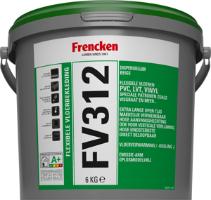 Frencken FV312 PVC & Vinyl Vloerlijm 6kg