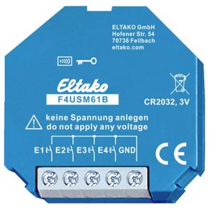 Eltako F4USM61B Zender Draadloos Bereik max. (in het vrije veld) 30 m