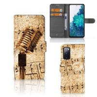 Samsung Galaxy S20 FE | Telefoonhoesje met foto | Bladmuziek