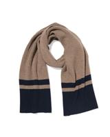 HEMA Herensjaal zand-blauw