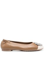 Tory Burch ballerines Claire - Marron