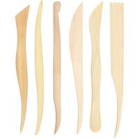 Creativ Company Boetseerstaafjes, l: 15 cm, 6 stuk/ 1 doos Creativ Company Boetseerstaafjes, l: 15 cm, 6 stuk/ 1 doos