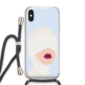 Incognito: iPhone XS Transparant Hoesje met koord