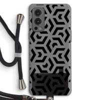 Crazy pattern: OnePlus Nord 2 5G Transparant Hoesje met koord