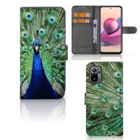Xiaomi Redmi Note 10S | 10 4G | Poco M5s | Telefoonhoesje | Met pasjeshouder | Pauw