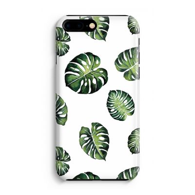 Tropische bladeren: iPhone 8 Plus Volledig Geprint Hoesje
