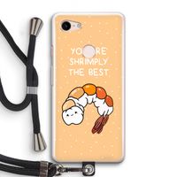 You're Shrimply The Best: Pixel 3 Transparant Hoesje met koord
