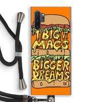 Big Macs Bigger Dreams: Samsung Galaxy Note 10 Plus Transparant Hoesje met koord