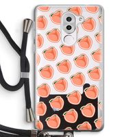 Just peachy: Honor 6X Transparant Hoesje met koord