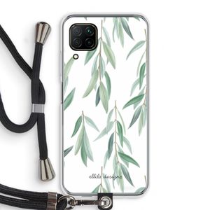 Branch up your life: Huawei P40 Lite Transparant Hoesje met koord
