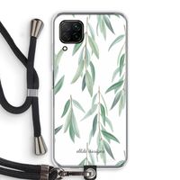 Branch up your life: Huawei P40 Lite Transparant Hoesje met koord