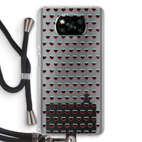 Hartjes: Xiaomi Poco X3 NFC Transparant Hoesje met koord