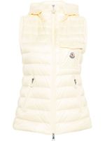 Moncler Glygos hooded puffer gilet - Jaune - thumbnail