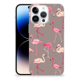 iPhone 14 Pro Max TPU Hoesje Flamingo