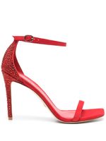 Stuart Weitzman sandales Nudistcurve Royale 100 mm - Rouge - thumbnail