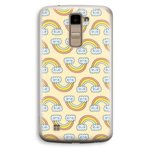 Regenboog: LG K10 (2016) Transparant Hoesje