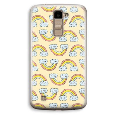 Regenboog: LG K10 (2016) Transparant Hoesje