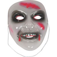 Zombie vrouw masker - thumbnail