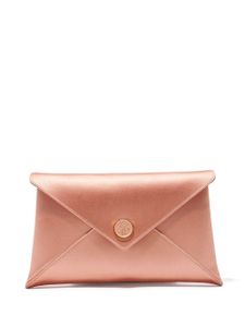 Altuzarra pochette Medallion satiné - Rose