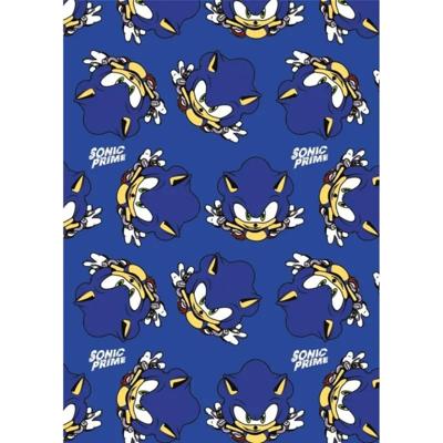 Sonic fleece plaid blauw 110 x 150 cm - polyester Sonic fleece plaid blauw 110 x 150 cm - polyester