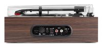 Platenspeler met Ingebouwde Speakers en Bluetooth - Fenton RP170D - Met Platenkoffer - Darkwood - thumbnail