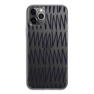 Marrakech Zigzag: iPhone 11 Pro Transparant Hoesje