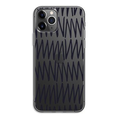 Marrakech Zigzag: iPhone 11 Pro Transparant Hoesje