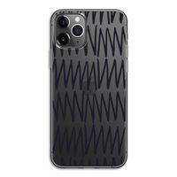 Marrakech Zigzag: iPhone 11 Pro Transparant Hoesje