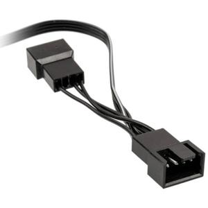 PC-ventilator Y-kabel [1x PC-ventilatorbus 4-polig - 2x PC-ventilatorbus 4-polig] 0.35 m Zwart Kolink