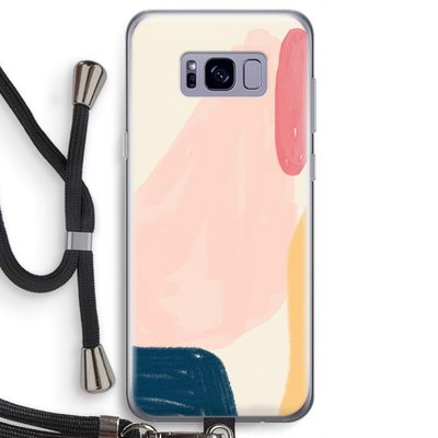 Saturday Flow: Samsung Galaxy S8 Transparant Hoesje met koord