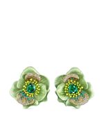 Anabela Chan boucles d'oreilles Citrus Bloom en or vermeil 18ct - Vert - thumbnail