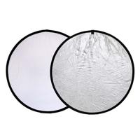 Linkstar reflectiescherm 2 in 1 r-60sw zilver/wit 60 cm