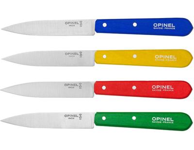 Opinel Keukenmessen - set van 4 kleuren - nr.112