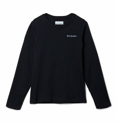Columbia Dobson Pass™ LS Graphic T-Shirt Kinderen Black Spacedye S