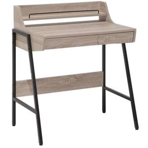 Beliani - BROXTON - Bureau - Lichte houtkleur - MDF