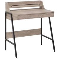 Beliani - BROXTON - Bureau - Lichte houtkleur - MDF