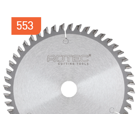 Rotec HM zaagblad voor handmachines, ø160x2,2x20mm Z=48 WZ - 5530136 - 553.0136