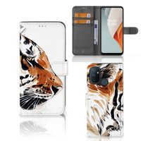 Hoesje OnePlus Nord N100 Watercolor Tiger