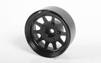 RC4WD OEM Stamped Steel 1.55 Beadlock Wheels (Black) (Z-W0262)