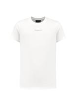 Ballin Zomer t-shirt jongens - off wit - Botanic bloom