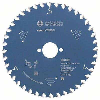 Bosch Accessories Expert for Wood 2608644042 Cirkelzaagblad 184 x 30 x 1.6 mm Aantal tanden: 40 1 stuk(s)