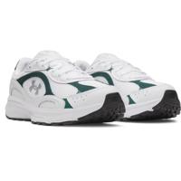 Under Armour Tech Runner Sneakers Heren Wit/Groen - Maat 43 - Kleur: WitGroen | Soccerfanshop